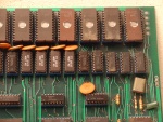 top right PCB component side detail