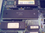 PCB CPU detail component side