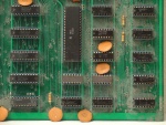 bottom right PCB component side detail