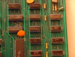 mid right PCB component side detail