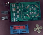 PCB solder side disassembled