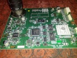 camera sensor PCB component side detail 2