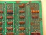 PCB component side resistors detail 1