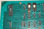 PCB component side CPU detail