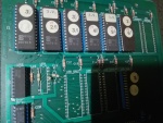 ROMs PCB component side detail 2