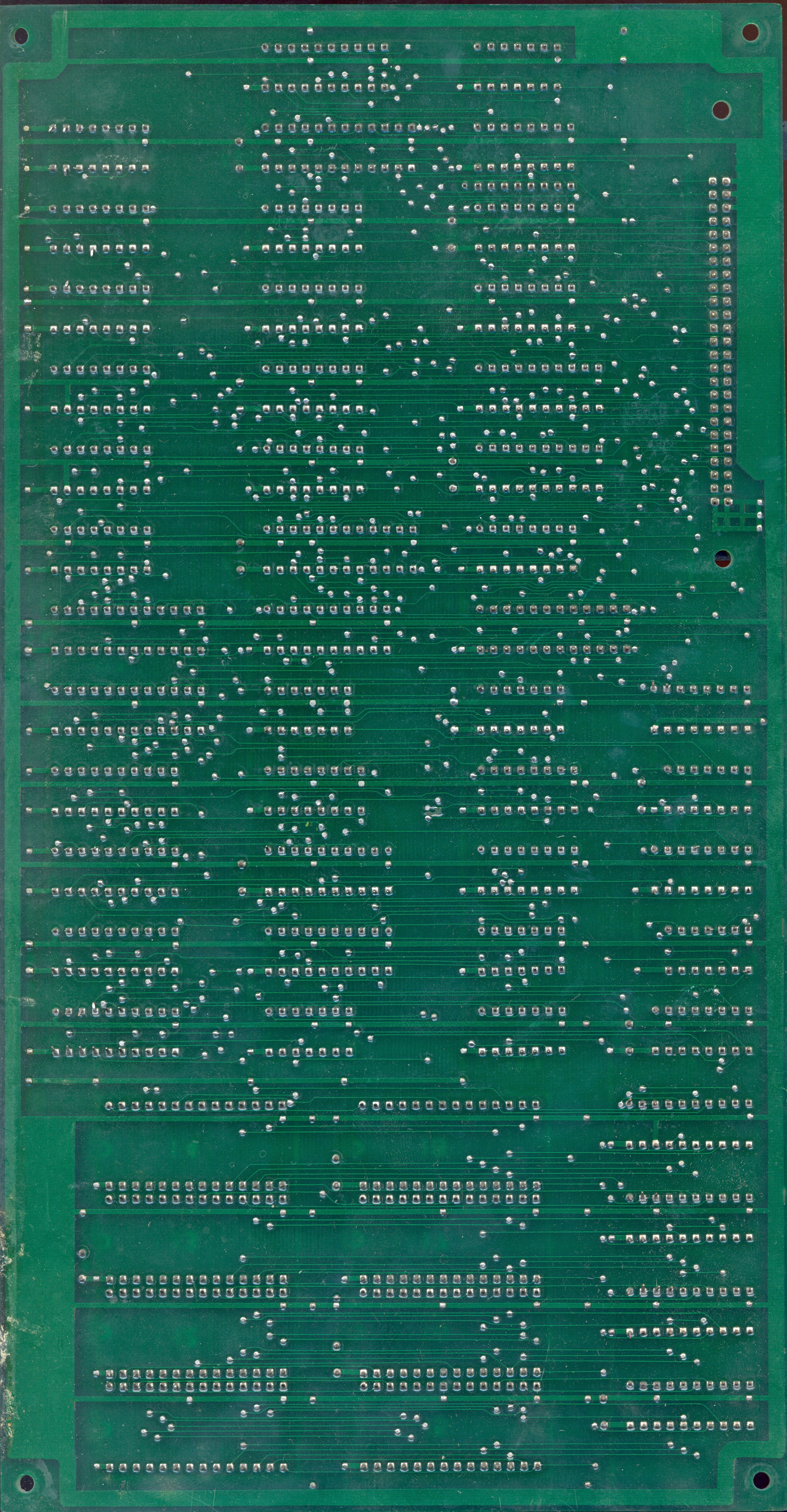 ROMs PCB solder side