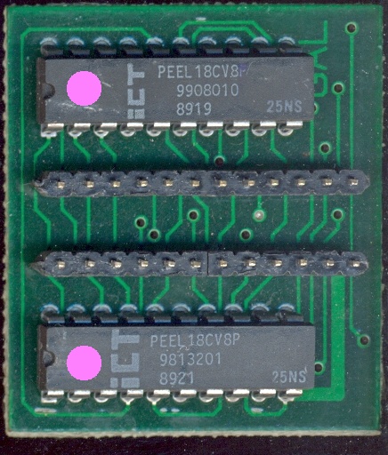 piggyback PCB component side notes